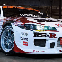 Наклейки на авто - полноформатный комплект RS R